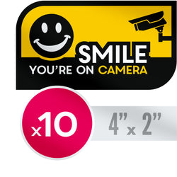 Smile You're on Camera Stickers