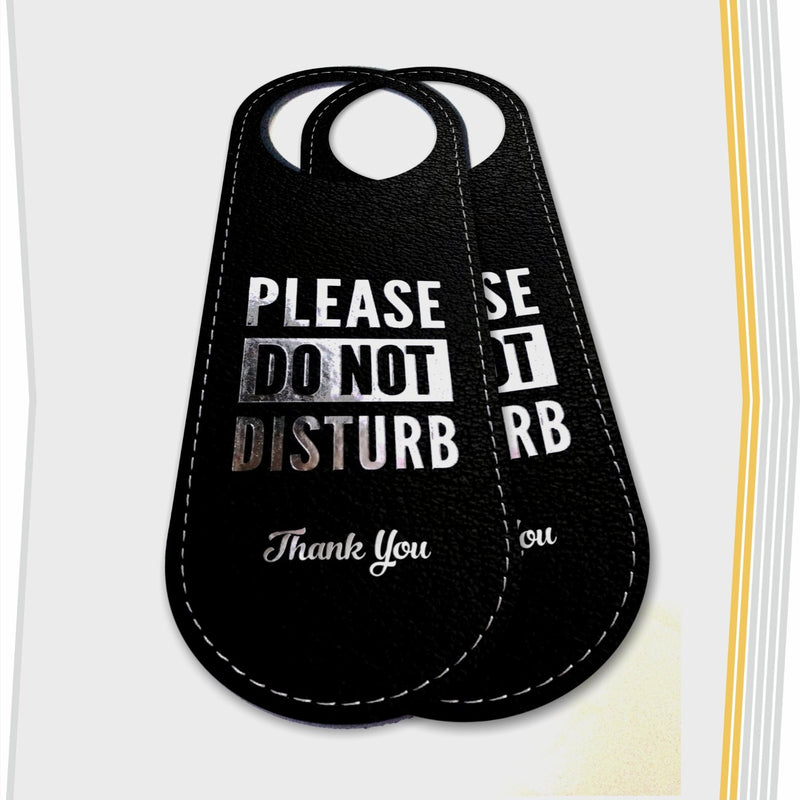 Do Not Disturb Hanger (DND Printed Both Sides), 2-Pack