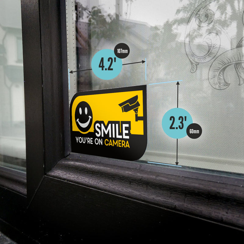 Smile You're on Camera Stickers