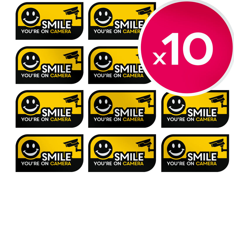 Smile You're on Camera Stickers