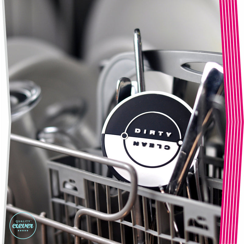 Magnetic Dishwasher Sign With Built in Bottle Opener, Rubber Coated