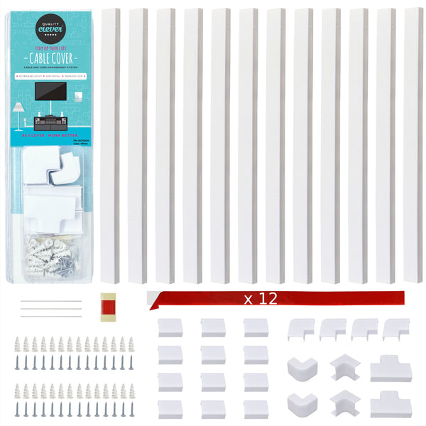 Cable Cover Organizer Kit