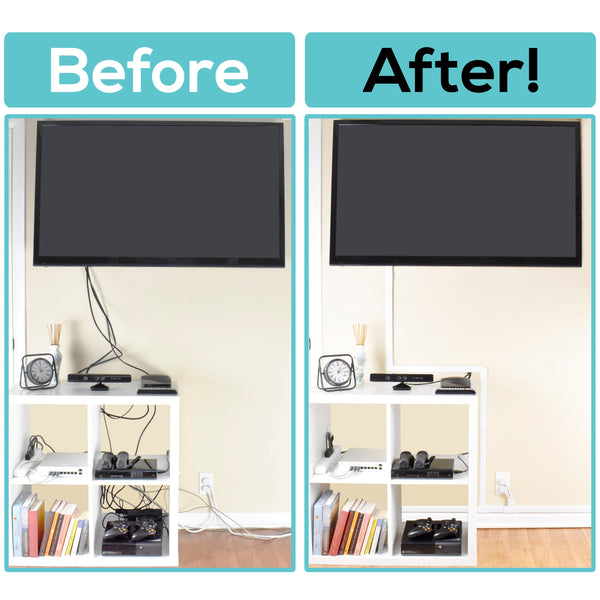 Cable Cover Organizer Kit