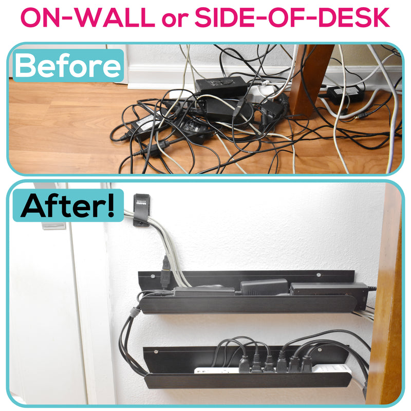 Under Desk Cable Management Tray Holder - Cable Routing Solutions, Cables
